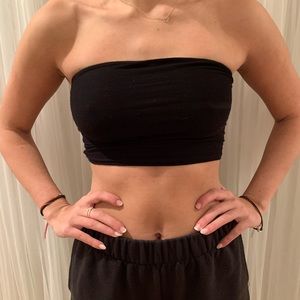black tube top